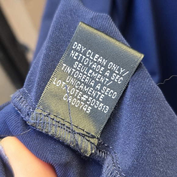 JS Boutique Navy Rhinestone Cocktail Dress - Picture 10 of 11